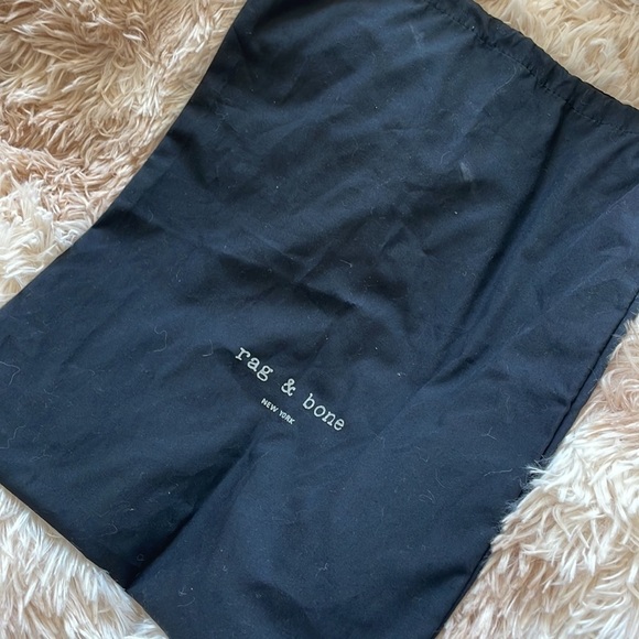 Rag & Bone | HARROW Leather Ankle Boho Boots Booties | Black | Size 36 | 5.5 US - Picture 5 of 13